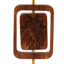 Load image into Gallery viewer, Hand Carved Rosewood Table Lamp- MORNI
