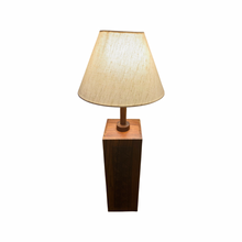 Load image into Gallery viewer, Hand Carved Rosewood Table Lamp- PARVAT
